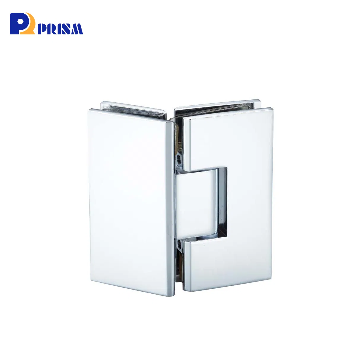 Bathroom Hardware Fitting 90° Hinges Bevel Edge Glass Shower Door Hinges for Glassto Glass