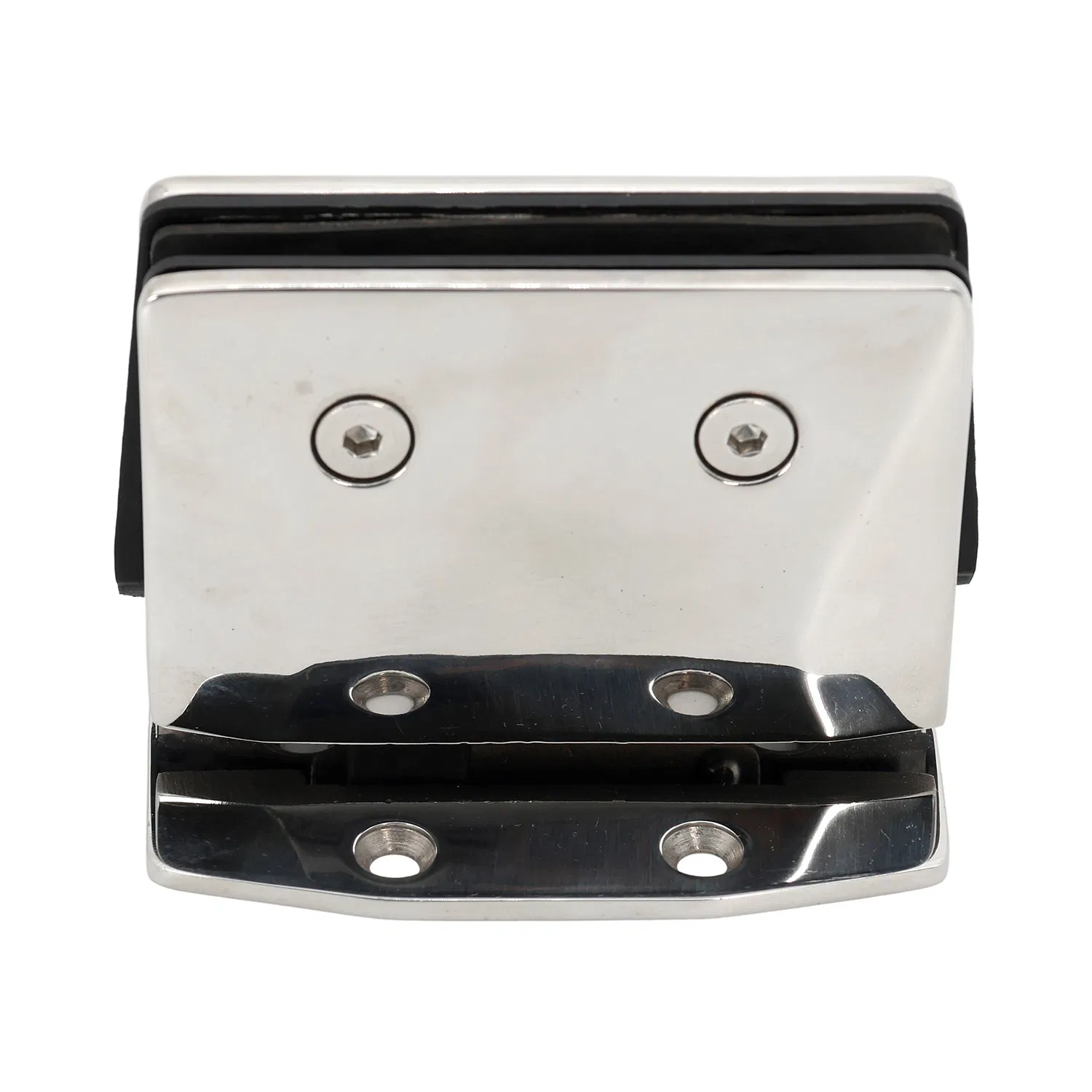 Hydraulic Buffer Soft Closed Hinges for 8-12mm Thick Tempered Glass Shower Doors