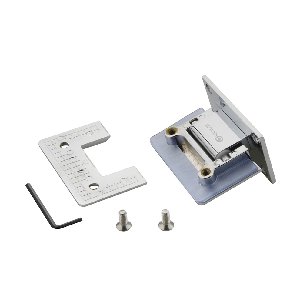 Stainless Steel Sliding Glass Door Fitting Hardware Wall to Glass Shower Hinge