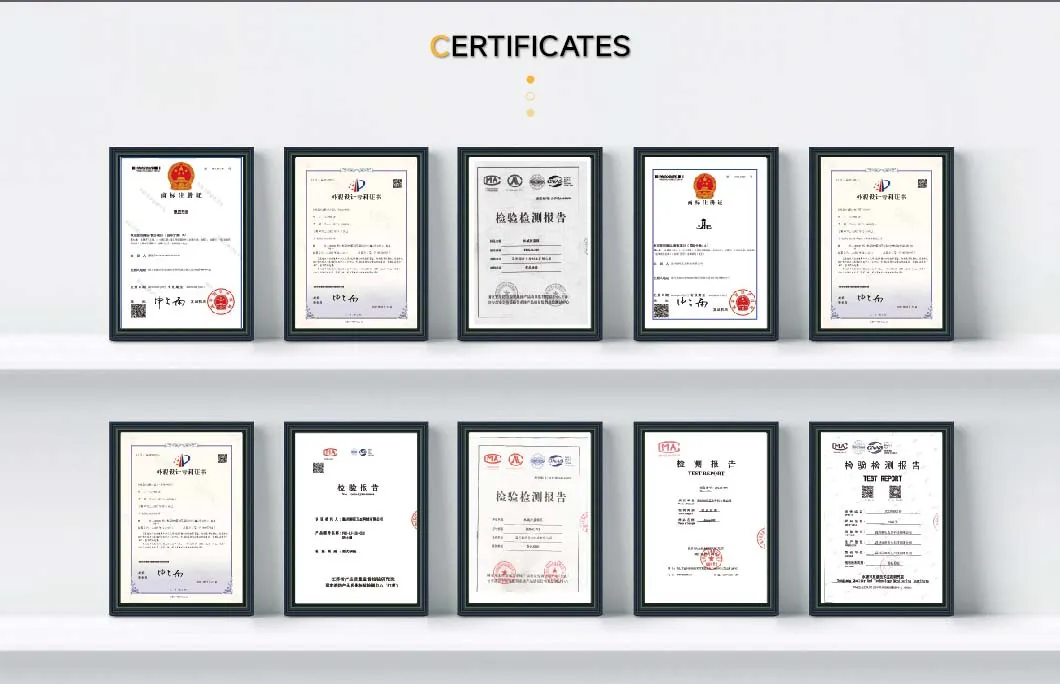 Certificates