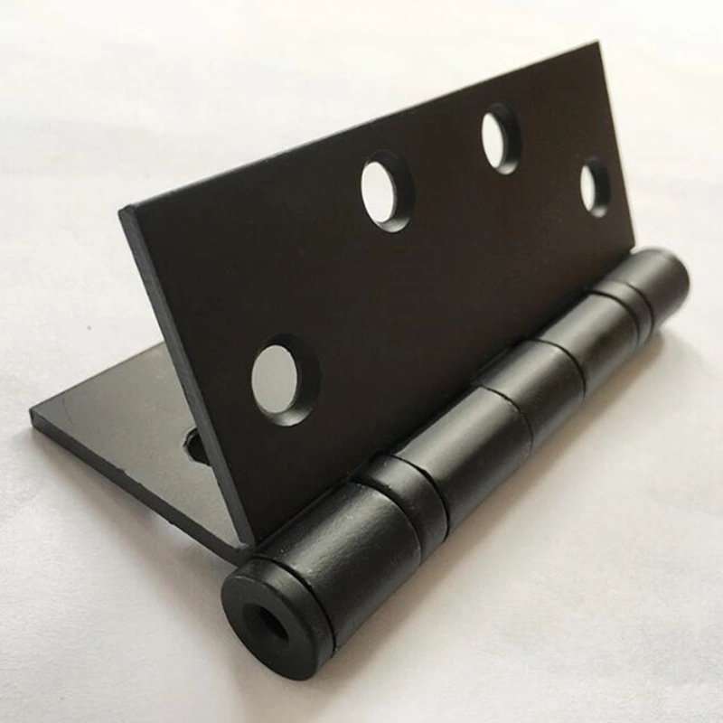 4.5 Flat Ball Bearing Iron Steel Matt Black Door Hinges