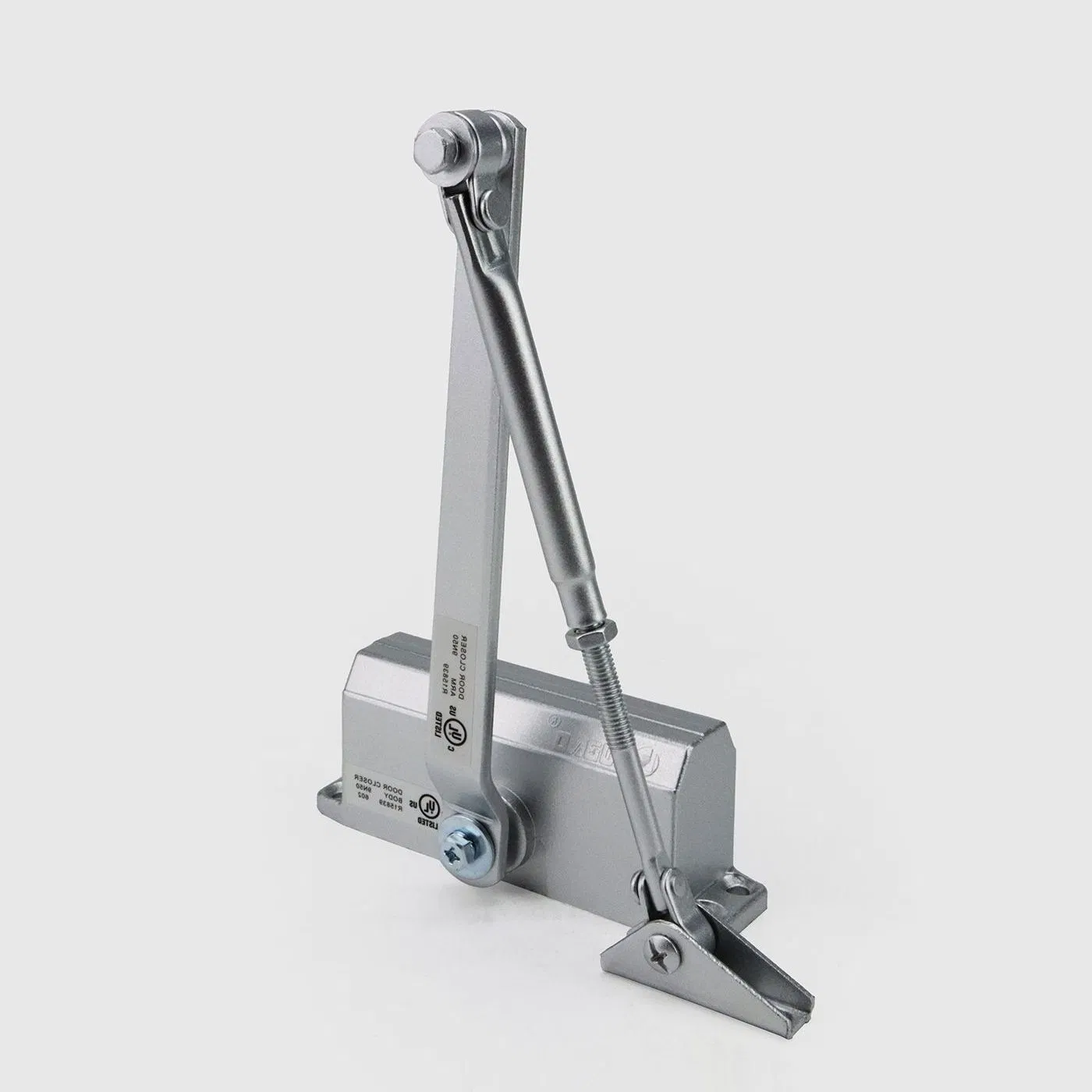 Modern Design Wood Glass Door Two-Speed Hydraulic Automatic Door Closer with Arm Stop