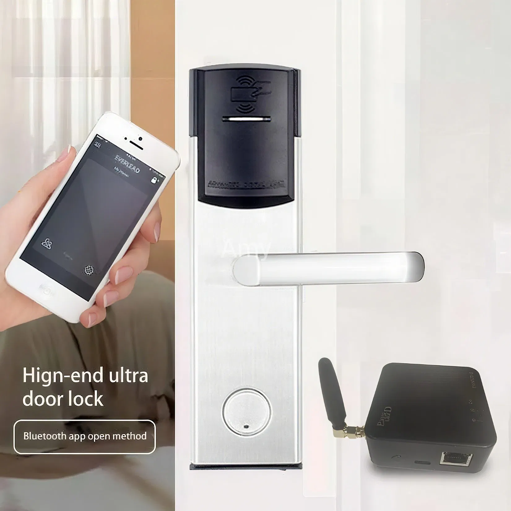 Hot Sale Customized Color Classic Automatic Design Arrival Competitive Price Hotel Smart Gate Door Lock