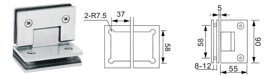 Shower Hinge Parameters