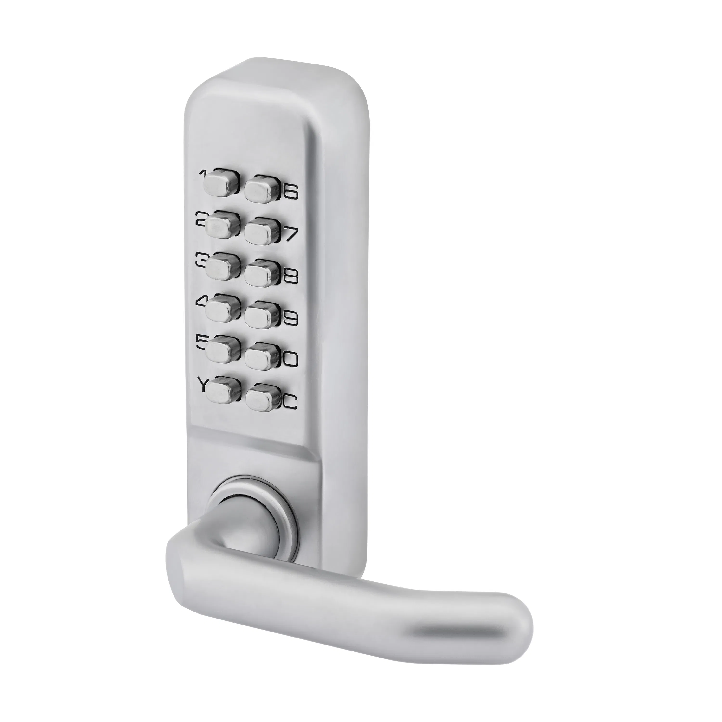 Waterproof Keyless Entry Password Deadbolt Lock Outdoor Mechanical Pasd Door Knob Access Control Safes Push Button