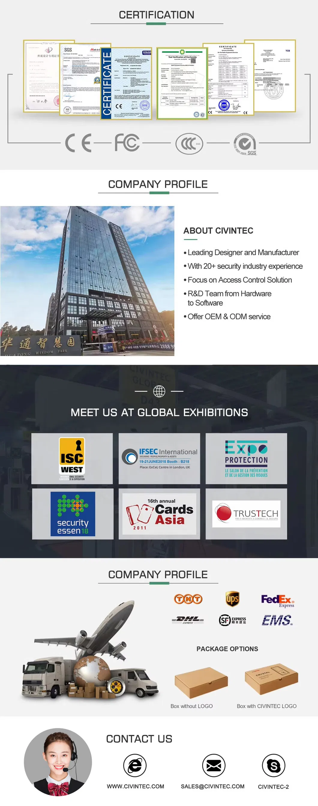 About Us Infographic