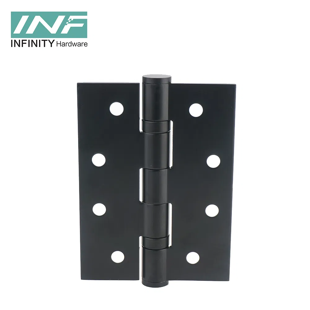 China Wholesale 304 Stainless Steel Brass Window Hinge Flat Shower Glass Door Sliver Matte Black Hinge Ball Bearing Wooden Door Hinges