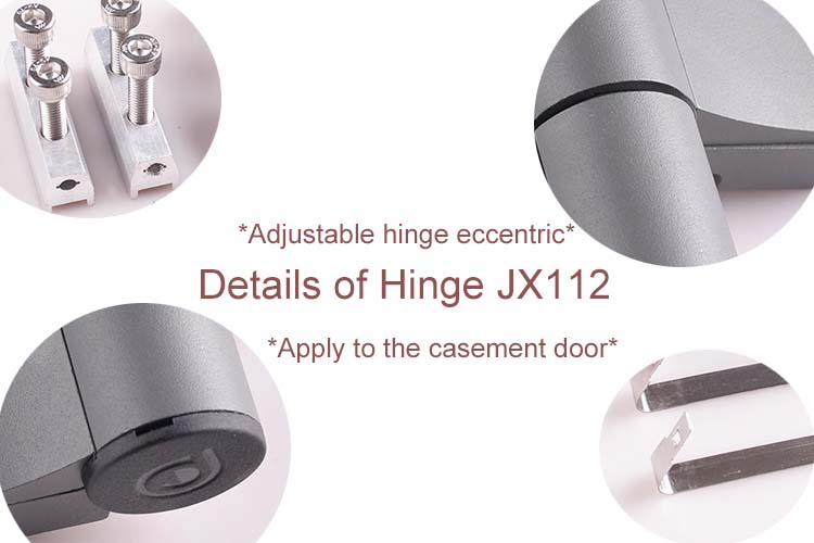 200kgs Heavy Duty Aluminum Alloy Profile Window and Door Pivot Butt Hinge Accessories Hardware