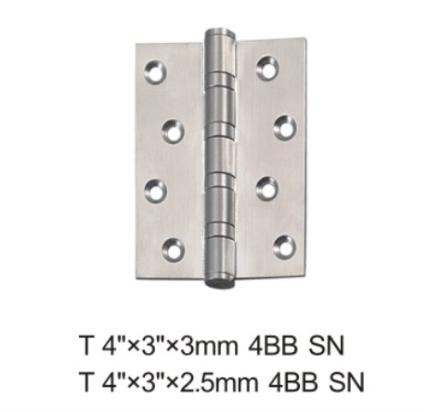 3"/4"/5" Ball Bearing Steel Iron Door Hinge (3*2.5*2.5-1BB AC)
