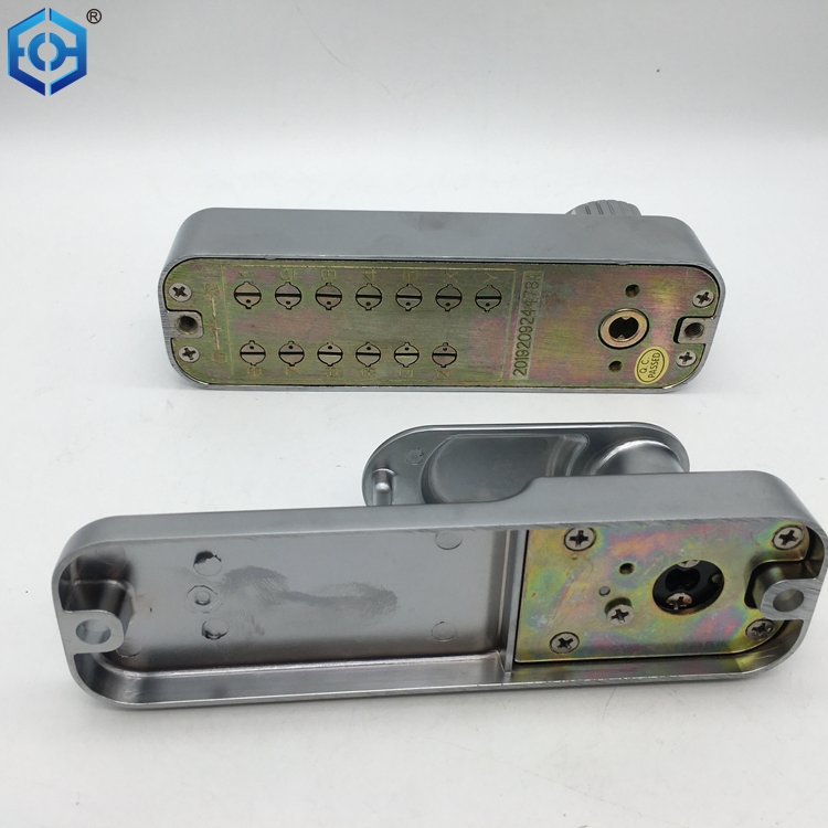 Udohow Mechanical Entry Combination Push Button Door Lock Keyless Digital Doorlock