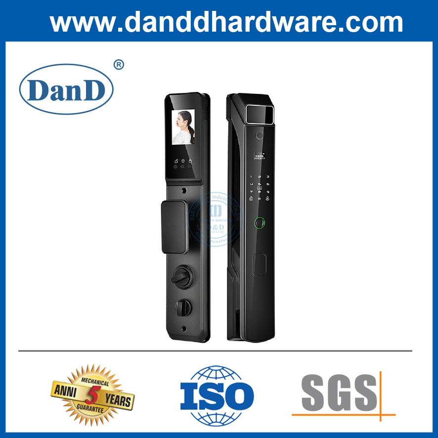 Electronic Safe Security Keyless Entry Black Smart Digital Villa Door Combination Smart Door Lock