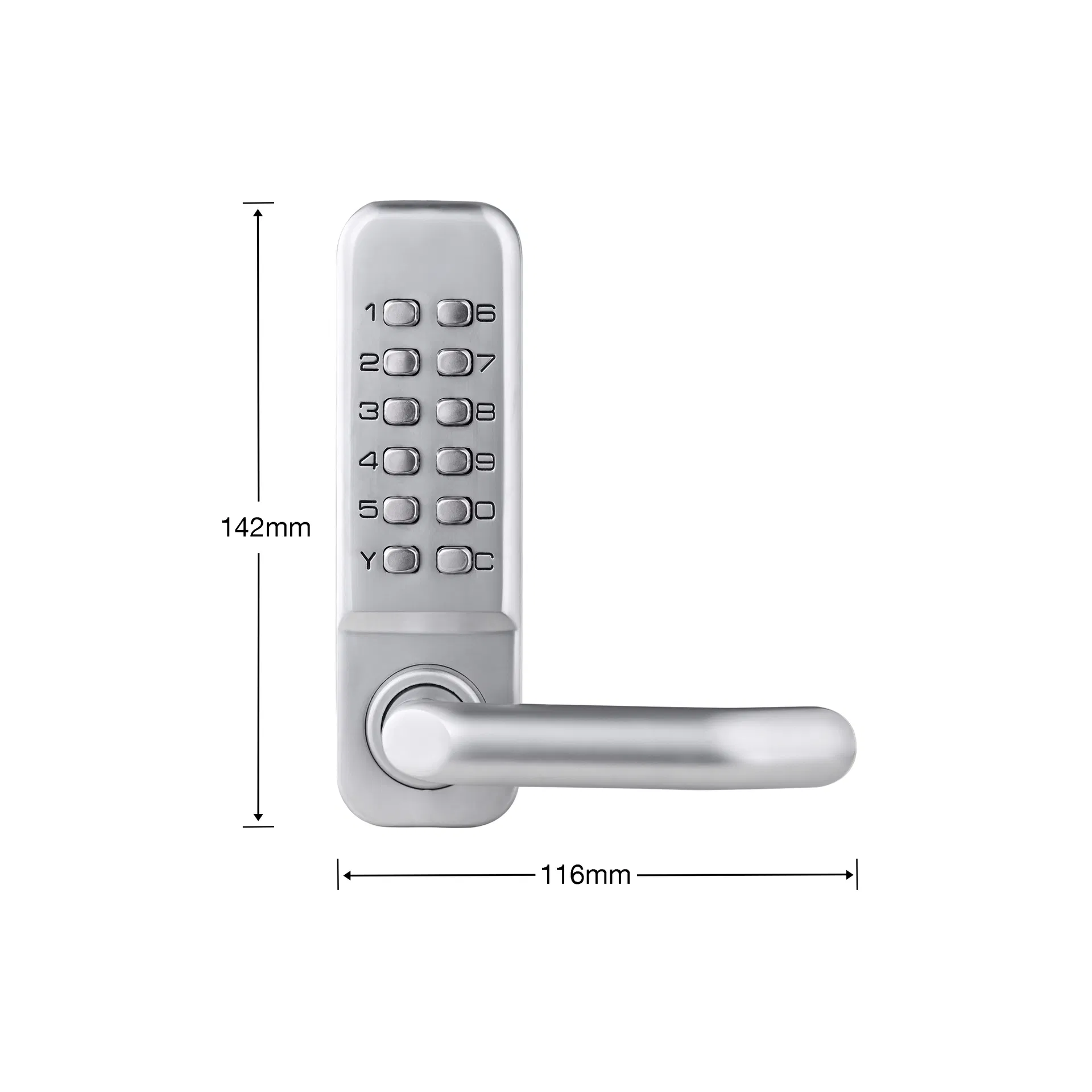 Mechanical Password Door Knob