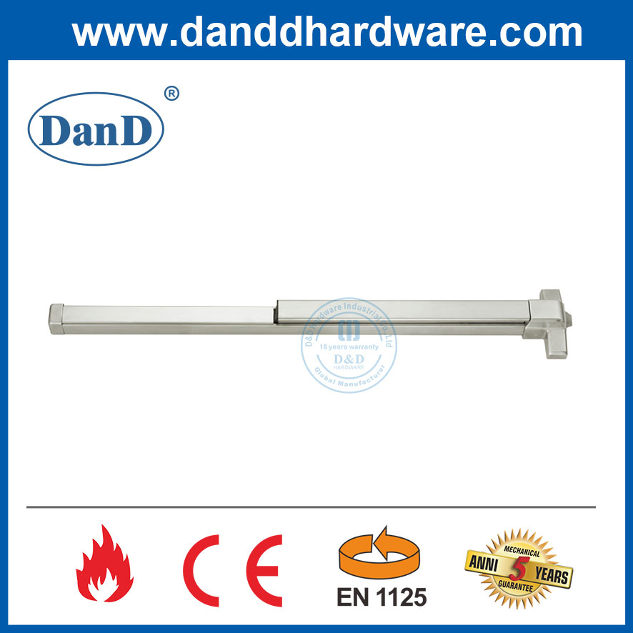CE En1634 Fire Resistance En1125 Emergency Exit Panic Bar Lock Device Hardware