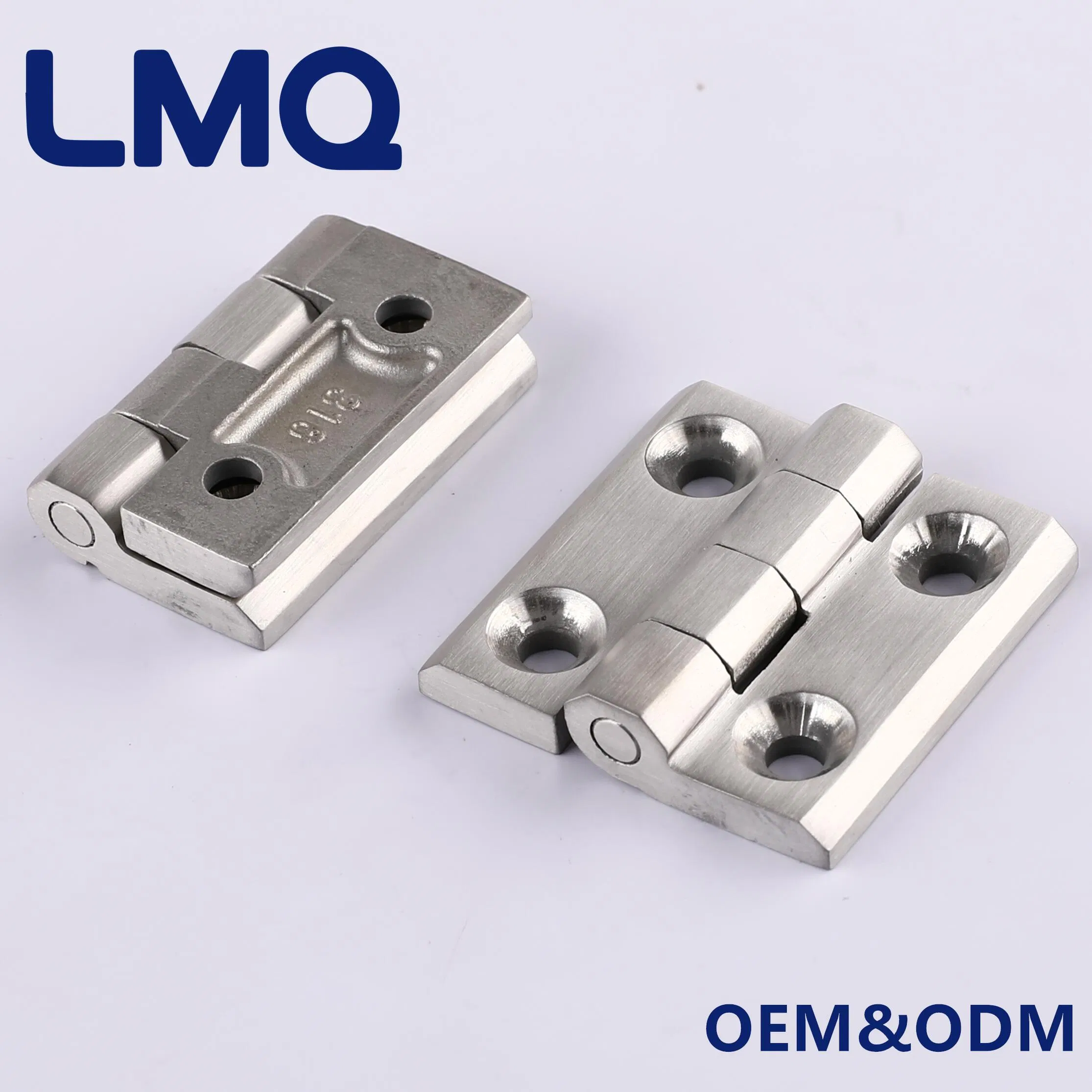 Industrial Thickened SUS304 SUS316 Switchgear Door Stainless Steel Polishing Concealed Heavy Duty Panel Electric Distribution Cabinet Control Box Hinge