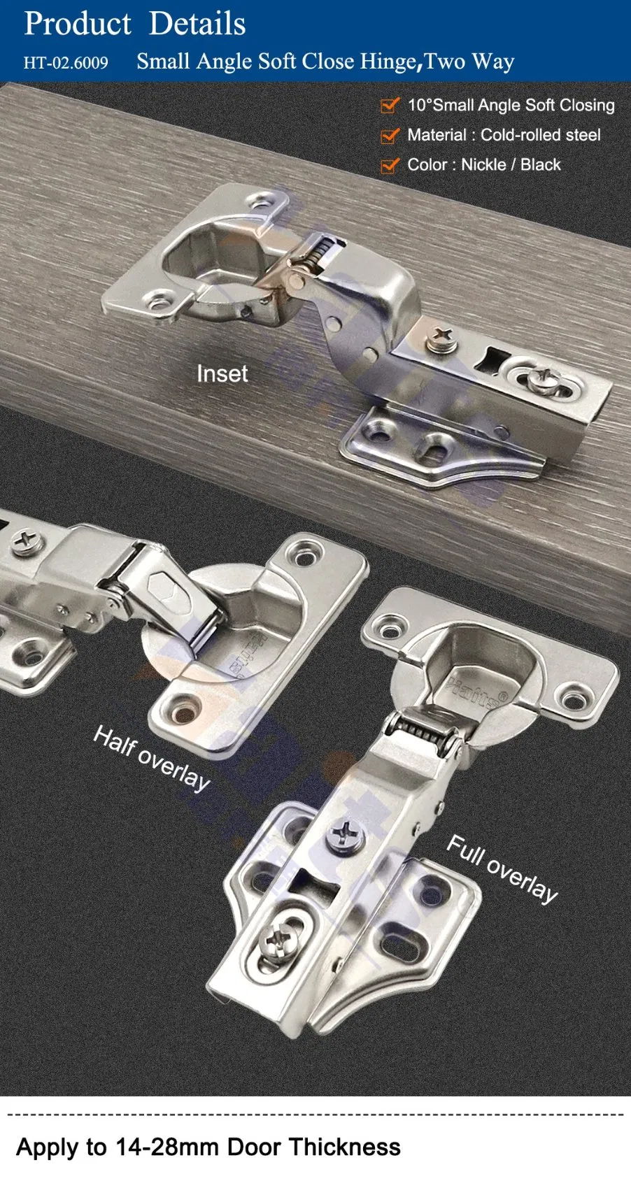 Soft Closing Hinge