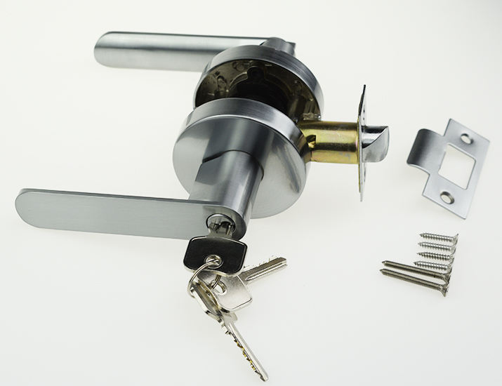 Zinc Alloy Inner Door Handle Mechanical Door Lock for Living Room