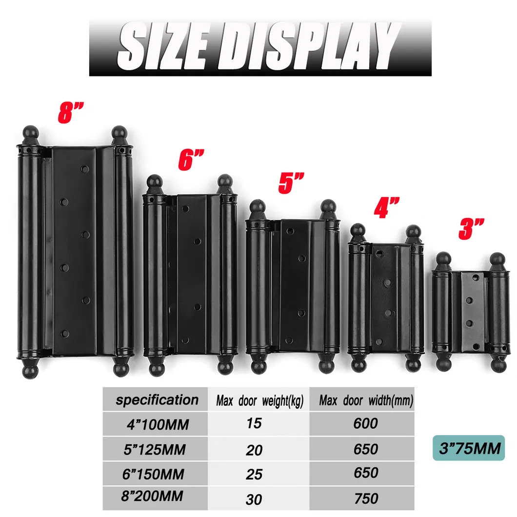 Double Spring Hinges