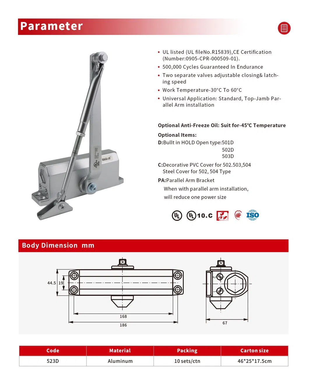 Door Closer Detail 3