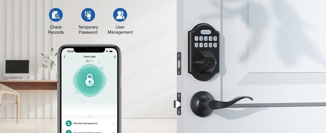 Smart Door Lock Main View