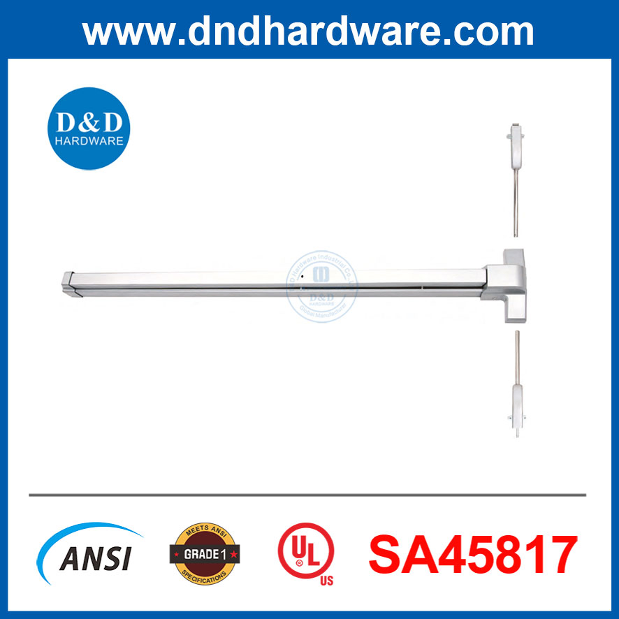 Made in China UL305 Stainless Steel Emergency Panic Bar Exit Device Hardware