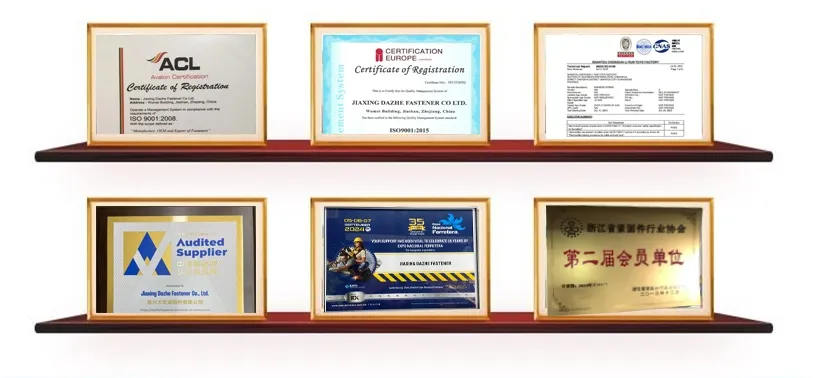 Certifications