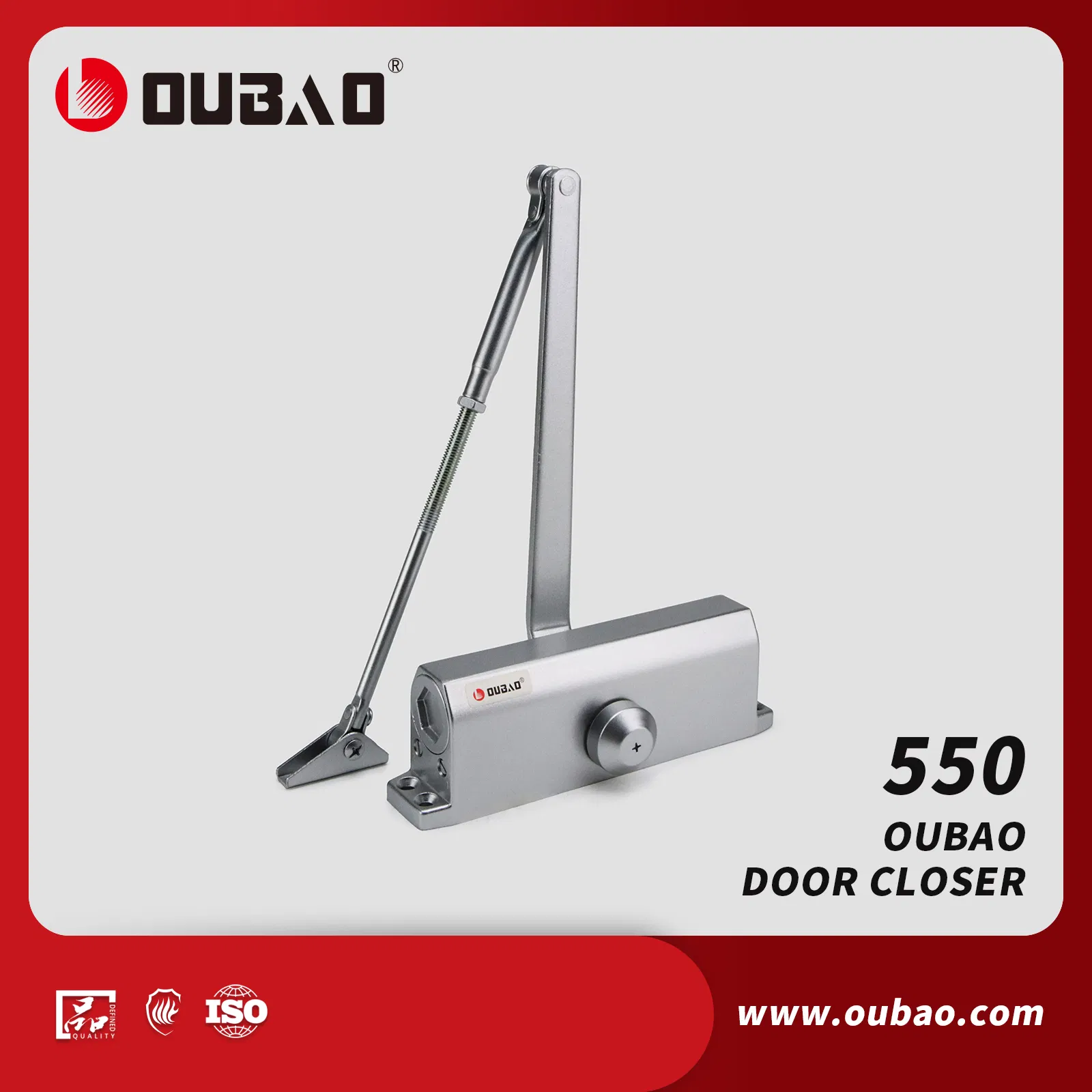 China Manufacturer Hydraulic Heavy Duty Load Weight 120kg Spring Door Closer