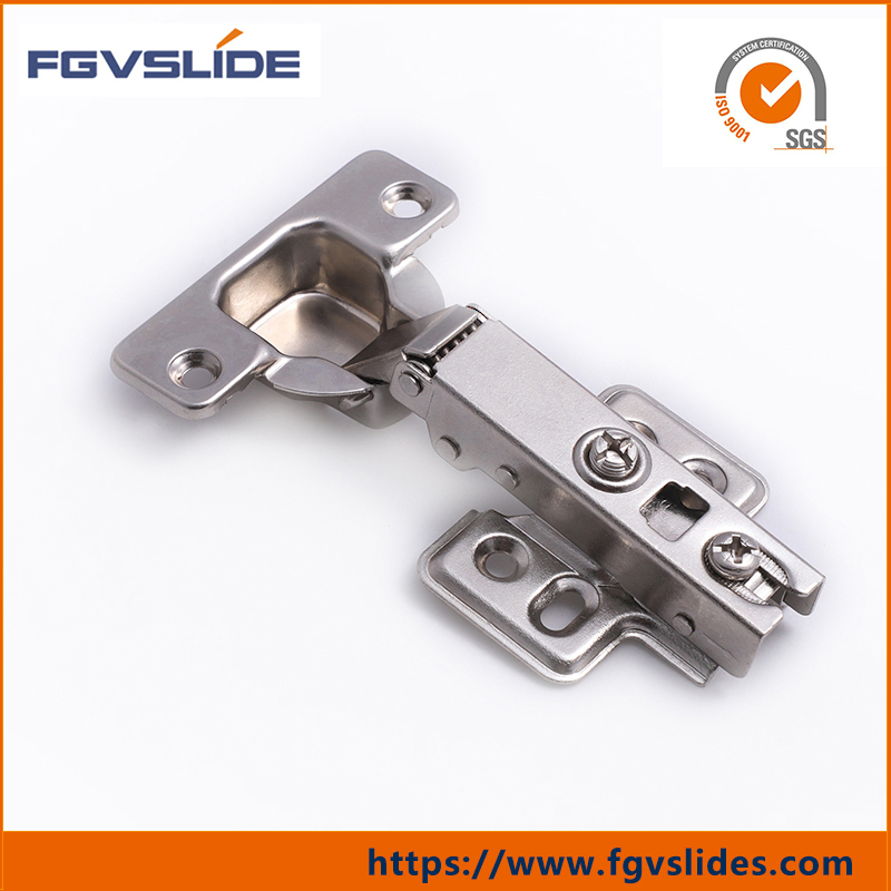 35mm Silver Fgv Slide Each Pair Into a Plastic Bag Door Hardware Cabinet Hinge Factory