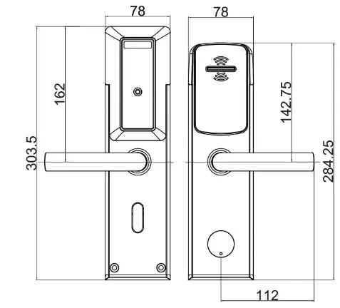 Lock Size Specification