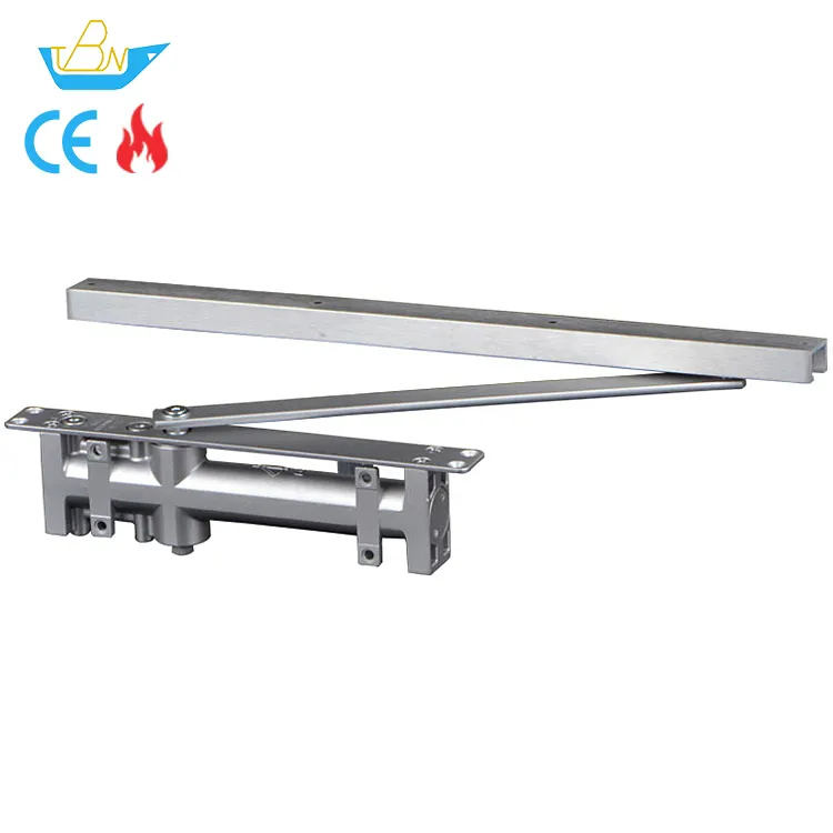 High Quality DC1000 CE Certificate Aluminium Automatic Hydraulic Concealed Door Closer Hold Open Door Close Factory