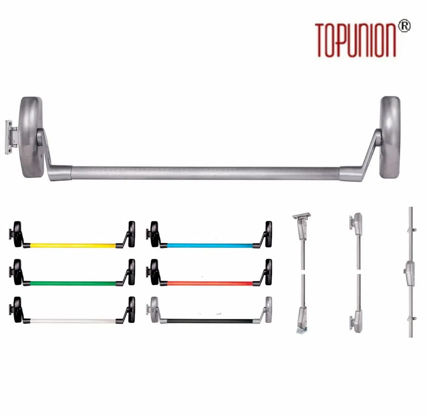 UL Certified 3 Hours Fire-Rated Panic Push Bar Panic Exit Device