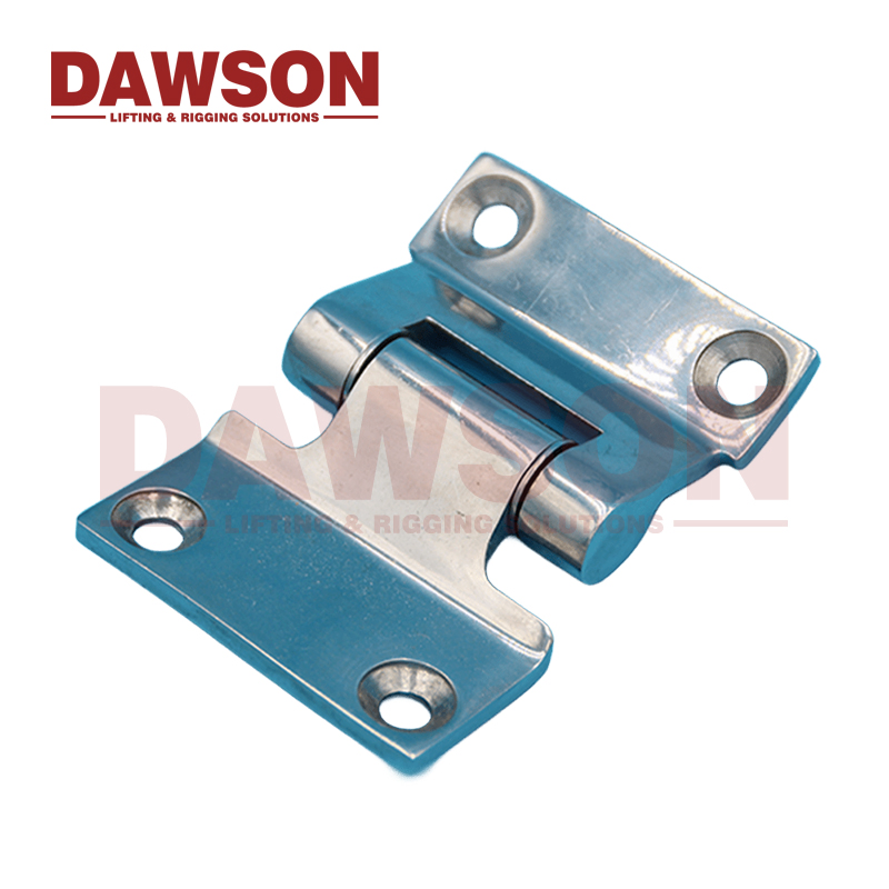 Dawson Hinge Stainless Steel 316 Boat Parts Marine Grade Door Strap Hatch Butt Hinge with Six Holes Marine Hardware
