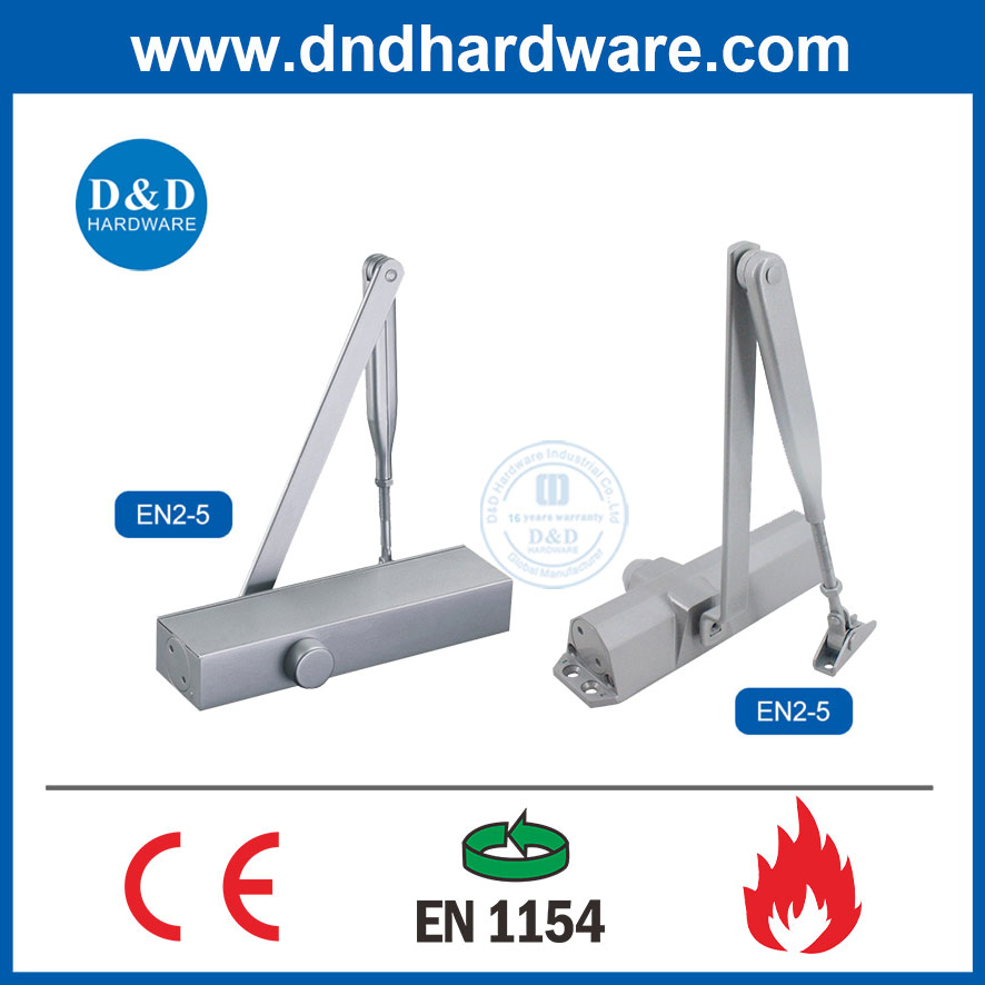 Heavy Duty CE En1154 Fire Rated Adjustabl Security Acess Control Automatic Spring Sliding Hydraulic Swing Commercial Wood Aluminum Alloy Concealed Door Closer