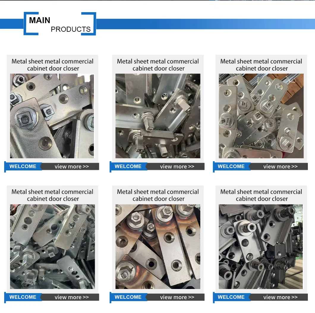 High-Standard Surface-Mounted Door Closer for Wooden Doors