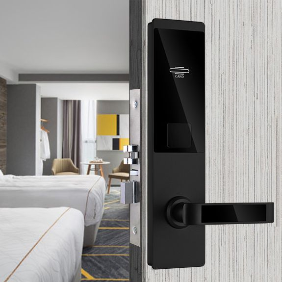 Electronic Key Card Reader Door Smart Lock for Hotel/Apartment with Free Software