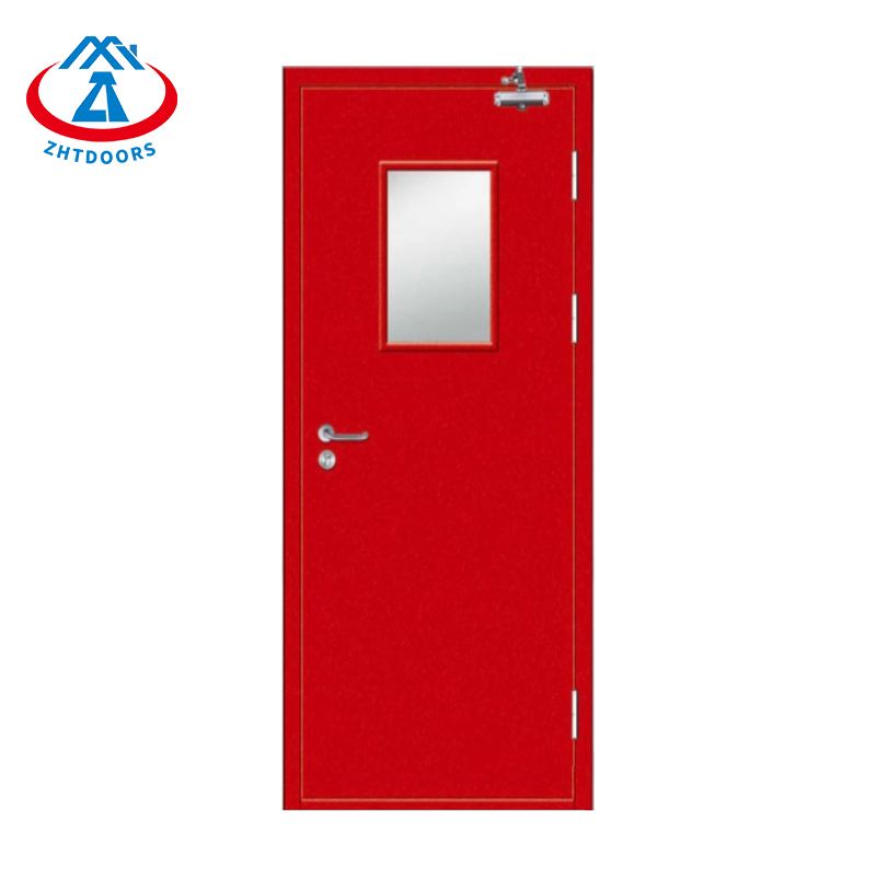 Certificated Zhtdoors Factory Direct Sale Professional Hot Selling Luxury Iron Passage Metal Fire Door Emergency Exit Door Lock