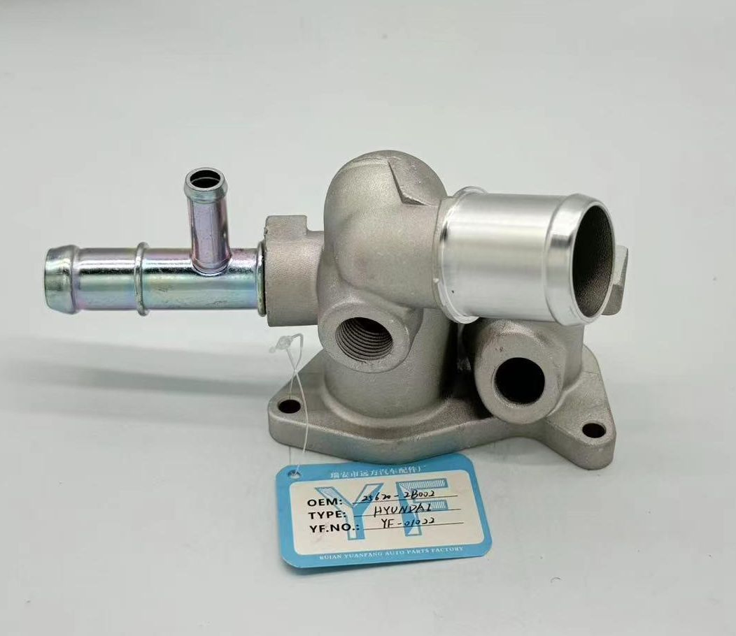 Factory Coolant Car Thermostat Housing for Hyundai-KIA 25600-2b003 25620-2b002 25620-2b000 25620-2b001