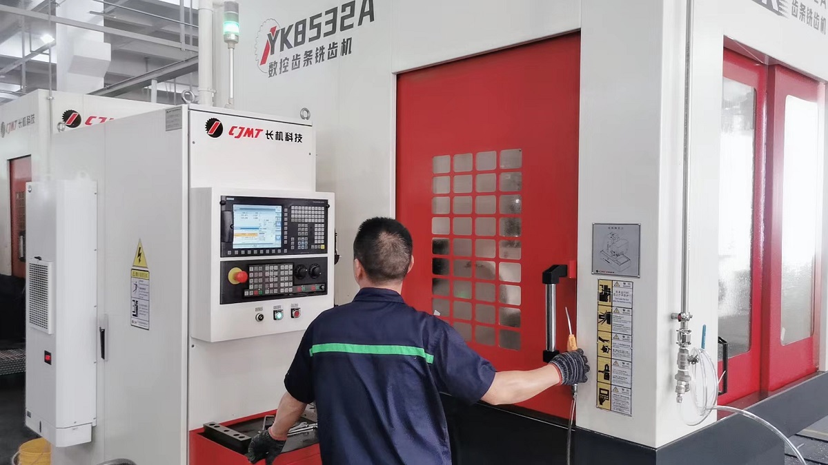 CNC Rack Milling Machine for automotive steering rack production