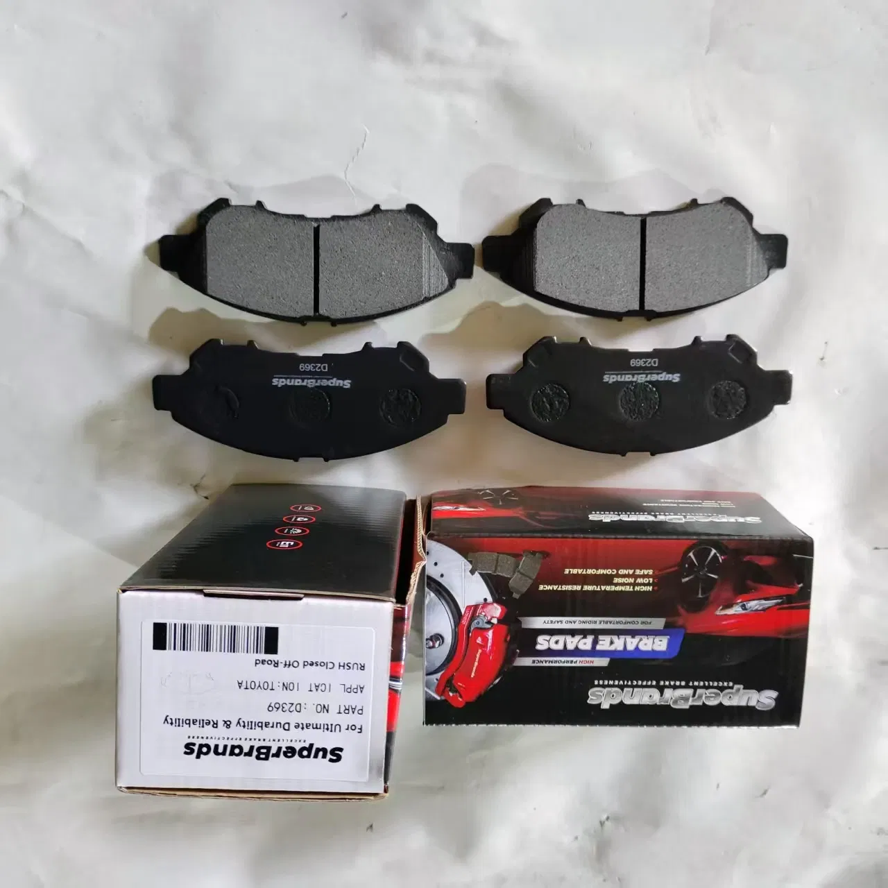 OEM 58101-2ba00 Thermal Resistant Automobile Brake Pads for Hawtai KIA Ssangyong Hyundai