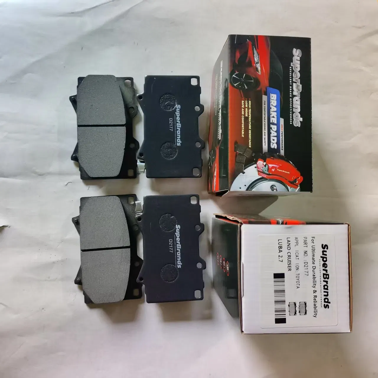 OEM 58101-2ba00 Thermal Resistant Automobile Brake Pads for Hawtai KIA Ssangyong Hyundai