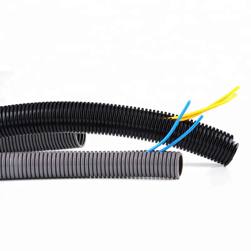 JAR Flexible Corrugated Tubes Conduits PP Polyethylene And PA Corrugated Pipe Cable Conduit Cooling Water Hose