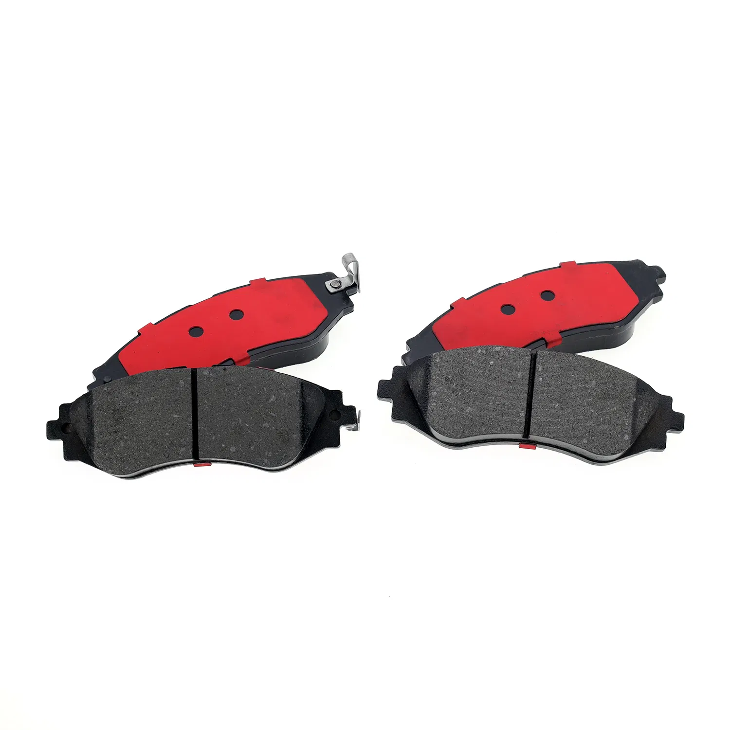 Factory Wholesale Customized Automobile Passenger Low Dust Car Ceramic Semi-Metallic Disc Brake Pads for Toyota Honda Nissan