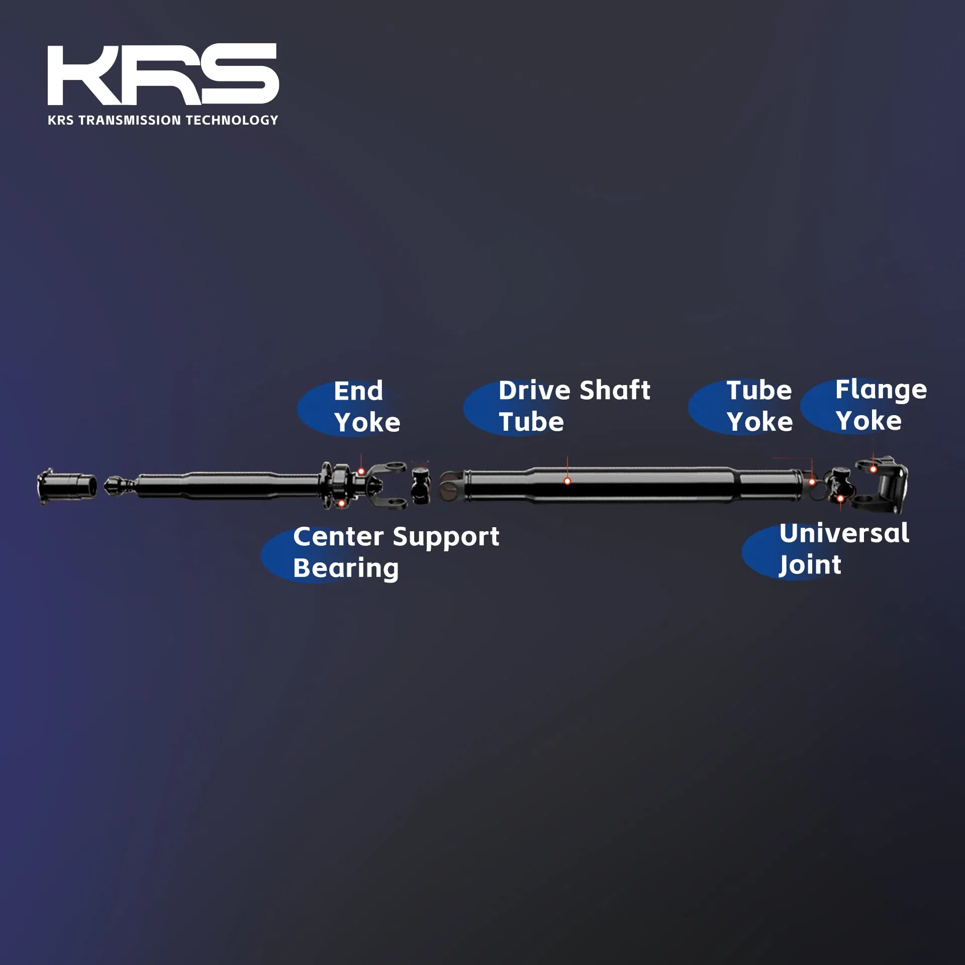High Quality Manufacturer Vehicles Drive Shaft High Torque with for Great Wall Cars 2203100xpwo1a