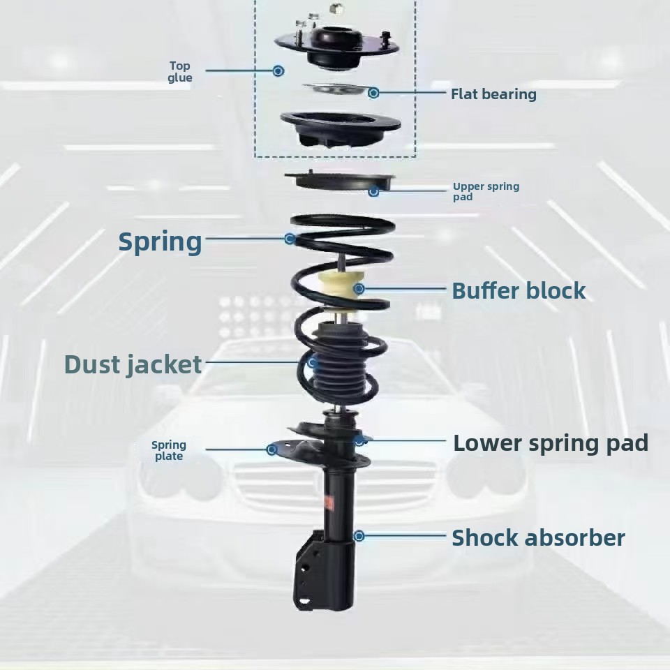 New 5038.G4 Front Axle Suspension Rubber Strut Support Mounting Shock Absorber Support for Peugeot 307 3E 308 I MK I-runforcar