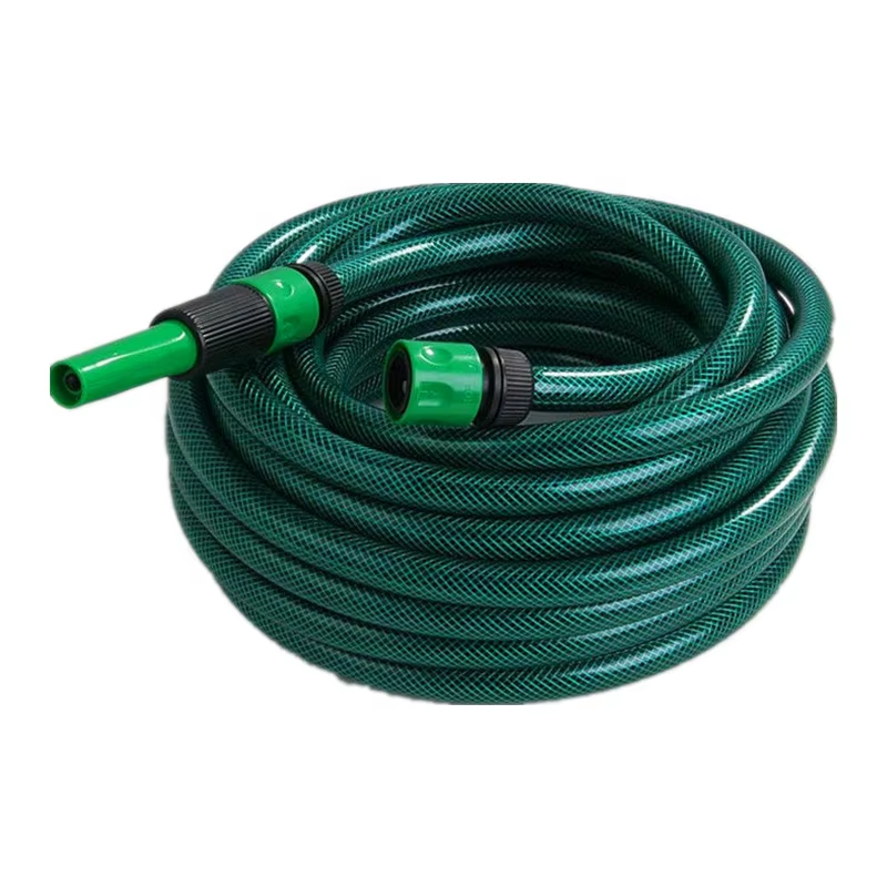 100ft Bulk Spring Gabric Flat Reel Best Flexible Pvc Garden Water Hose