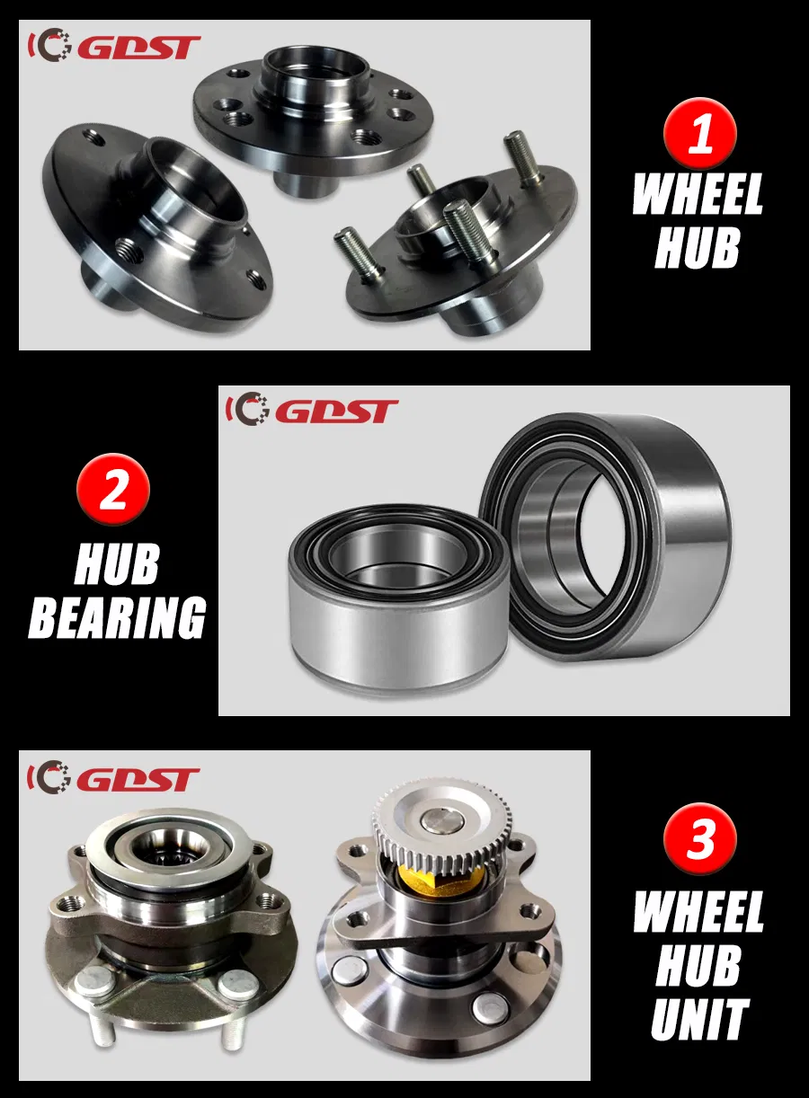 GDST Auto Car Hub Wheel Hub Unit Wheel Hub Bearing for Toyota Mitsubishi Nissan Honda
