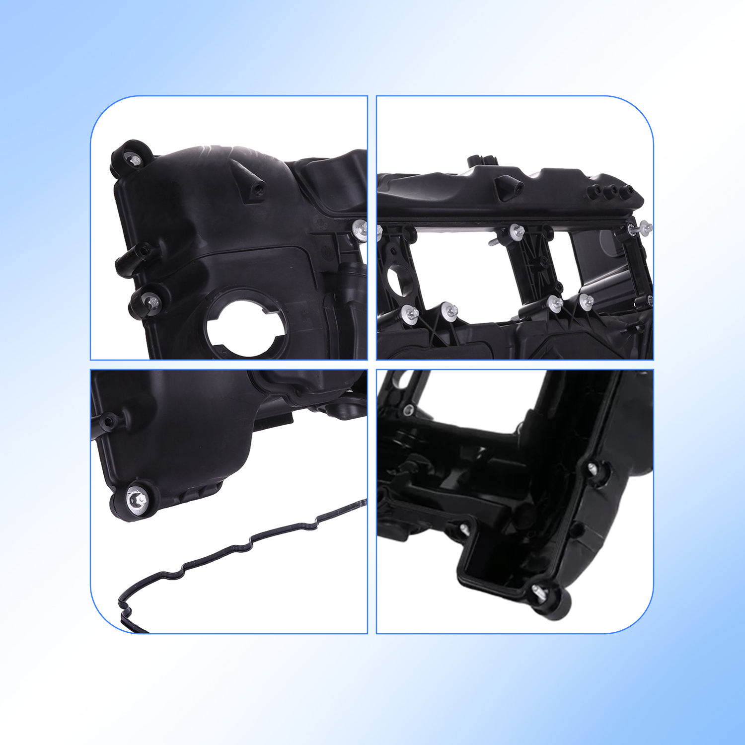 MANER Factory Sales Engine Cylinder Head Valve Cover 11127570292 for BMW X3 X5 X6 335i 535 N55 F07 F10 E88 E92 E93
