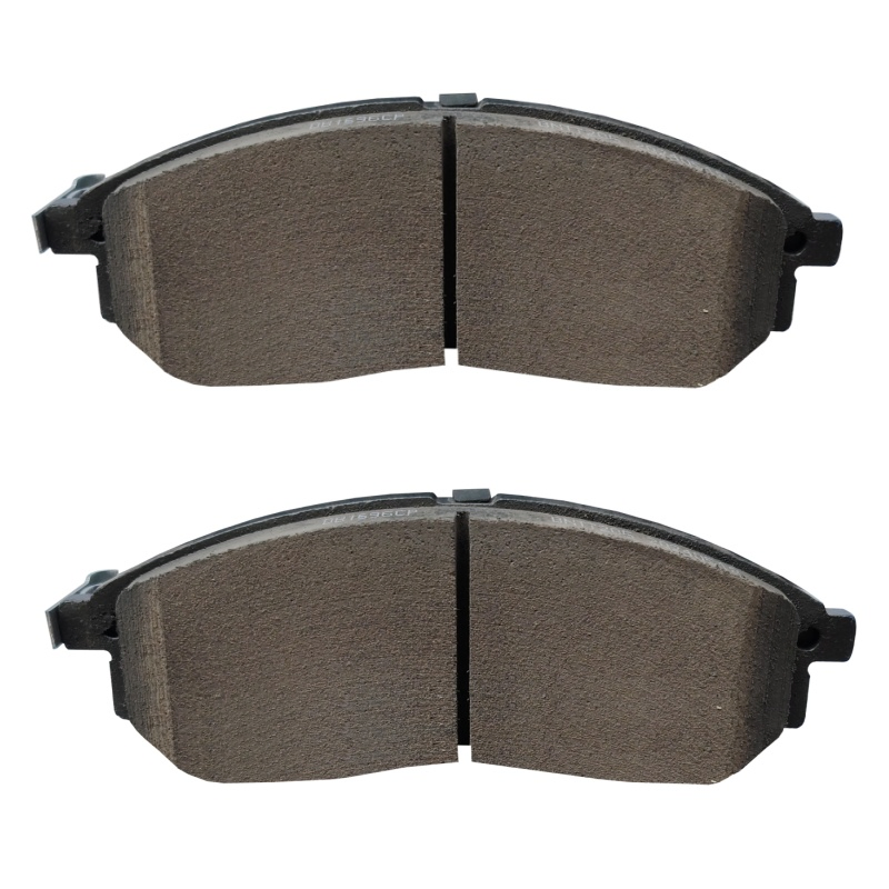 Automobile Car Premium High Temperature Semi-Ceramic Fiber Brake Pad with Wear Sensor