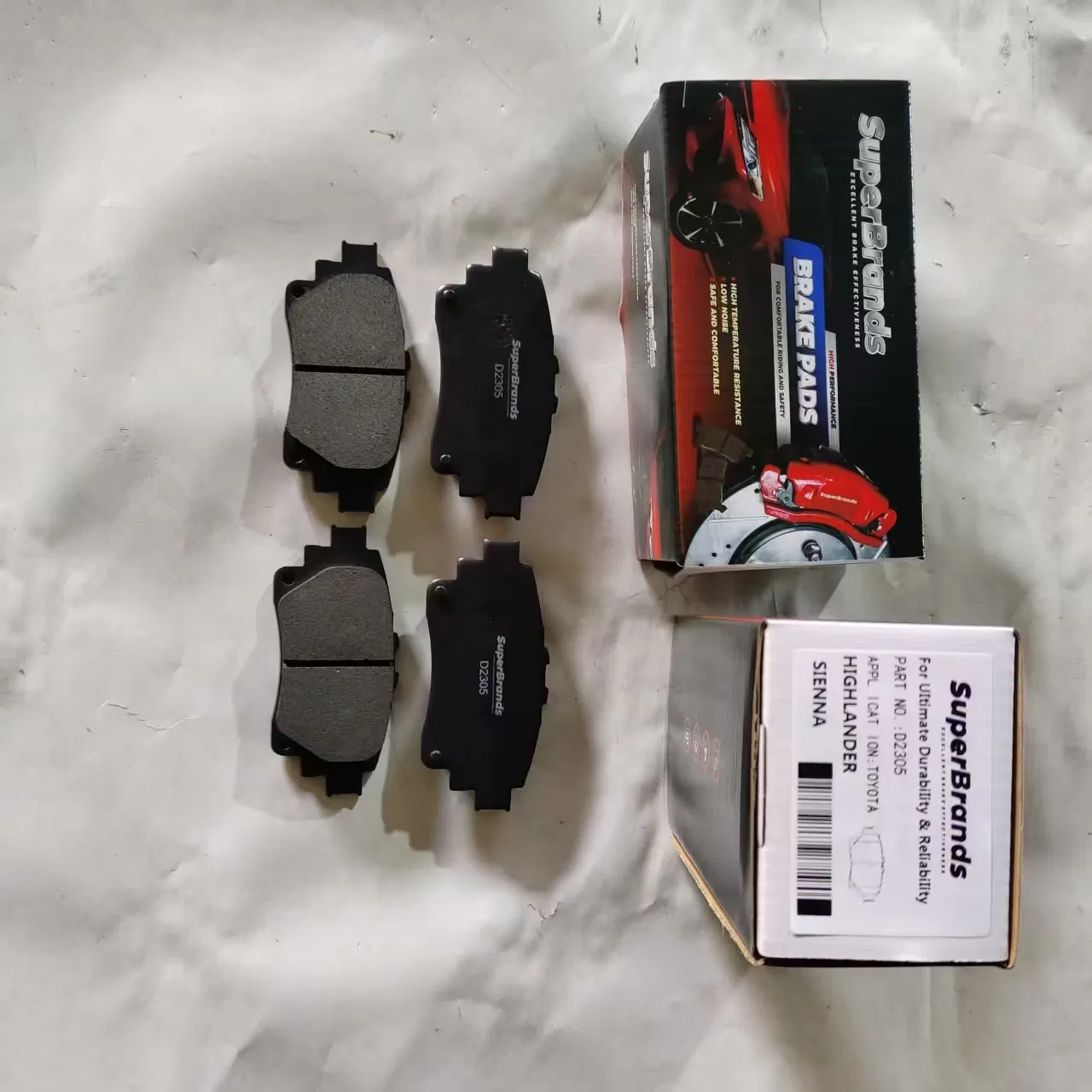 OEM 58101-2ba00 Thermal Resistant Automobile Brake Pads for Hawtai KIA Ssangyong Hyundai