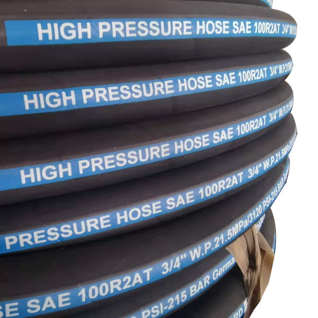Hydraulic Hose Supplier EN853 1SN 2SN /SAE100 R1 R2 Wire Braided And Fittings Hydraulic Hose