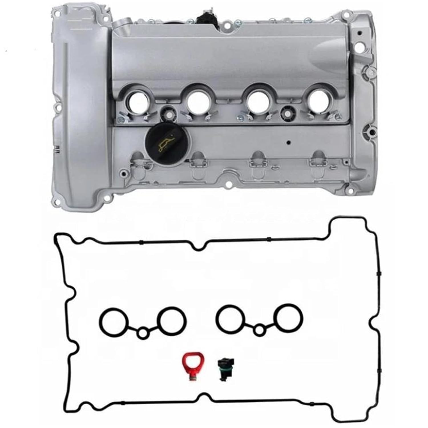 Car Aluminium Engine Valve Chamber Cover Compatible With OE V759886280 0248.G2 BMW MINI N14 Cylinder Head Valve Cover 0248.Q2